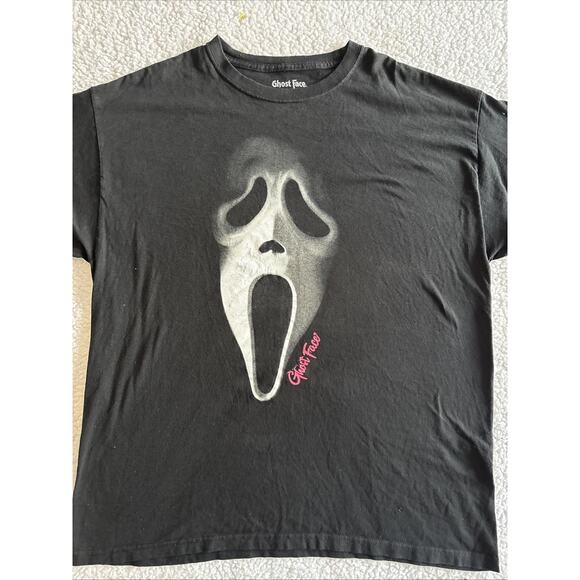 Ghost Face T Shirt Men’s Size 3XL The ICON of Halloween Black Tee Scream - Picture 1 of 5